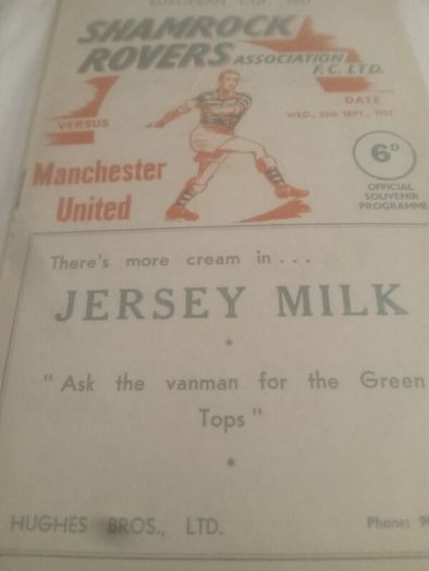 league of Ireland Programmes