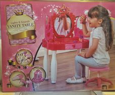 Lights and Sounds Vanity Table