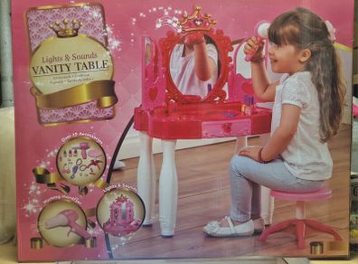 Lights and Sounds Vanity Table