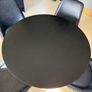 Kitchen table, round, black 100cm Image 2