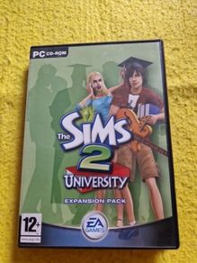 The Sims 2 University Expansion Pack Pc Cd Rom Games Original