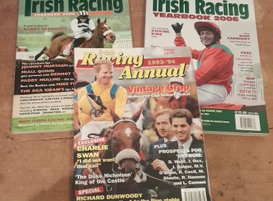 3 Irish Racing Annual/Yearbook's