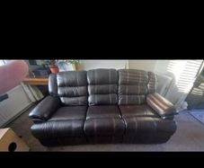 Reclining Sofa brown