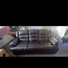 Reclining Sofa brown