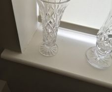 Galway Crystal Tulip vase