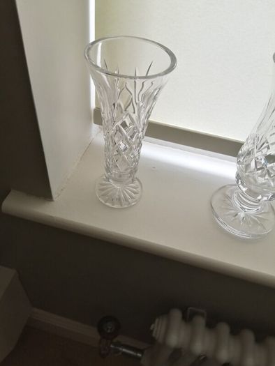 Galway Crystal Tulip vase