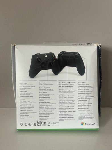 Official Xbox Wireless Controller - Carbon Black (With Original Box)