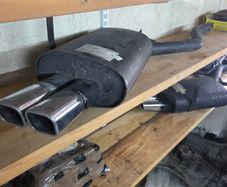 BMW E38 Remus Four Pipe Exhaust 730 735 740 750