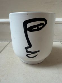 plant pot face
