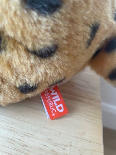 Cheetah Teddy By Wild Republic