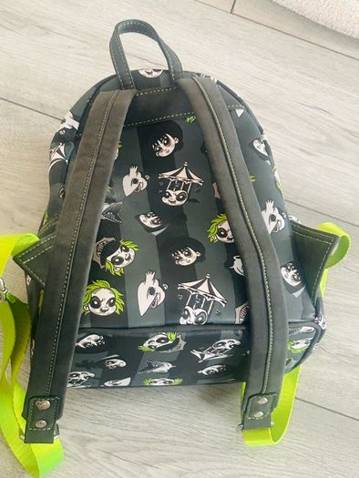 Loungefly Beetlejuice Chibi Characters All-over Print Mini Backpack