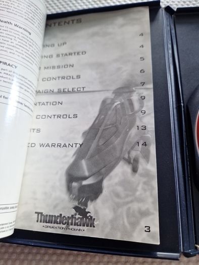 Thunder Hawk Operation Pheonix PlayStation2 Ps2 Games Original