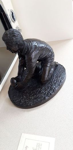 J. Rynhart Limited Edition Bronze Statue of an Irish Rugby Player