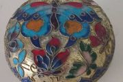 Cloisonne Multicoloured Trinket Box