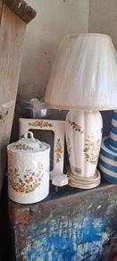 New Aynsley Lamp And New Shade Etc