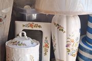 New Aynsley Lamp And New Shade Etc