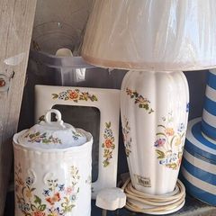 New Aynsley Lamp And New Shade Etc