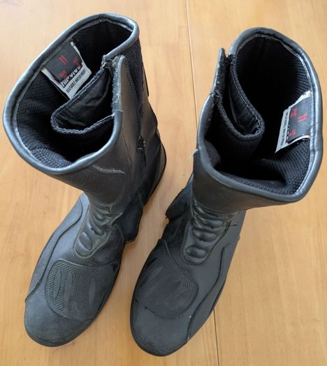 Motorcycle Boots Hipora Breathable Water-Proof Black 11