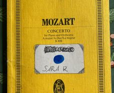 Mozart concerto for piano Eulenburg