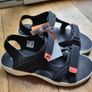CRIVIT Walking woman sandals, sport black sandals 41 NEW Image 8