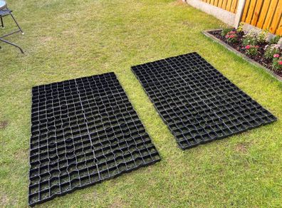 12x Plastic Interlocking shed base (W) 49cm x (L) 49cm B&Q
