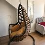 EZ Living Hanging Egg Chair with Stand Image 2