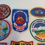 Vintage Collection Of Bsa Boy Scouts Of America Cloth Badges Patches Unused MID 1970S Image 3