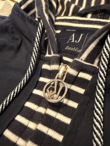 Armani Jeans Womens Hooded Jacket-Size EU 44-UK 12