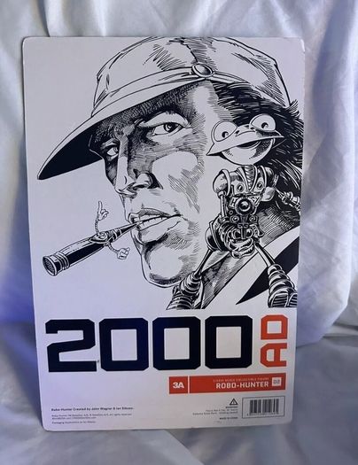 NEW SEALED ThreeA 2000 AD Robo Hunter Sam Slade 1/12th Figure 3A RARE Dredd Line