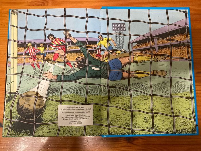 Comic: 'Striker'' annual 1974