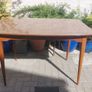 Fabulous Original Mid-Century Modern Extendable Dining or Kitchen Table For Four to Six People, Very Good Condition, Chairs NOT Included Image 6