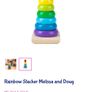 stacking rainbow tower toys Image 3