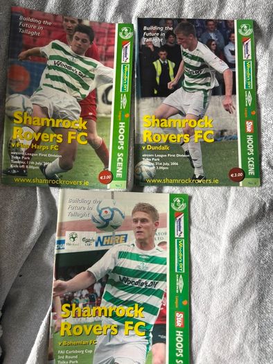 Shamrock rovers programmes