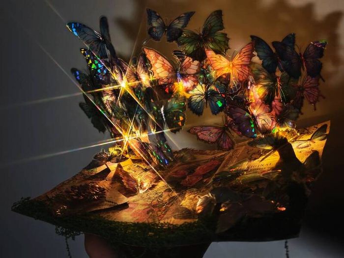 Handmade 3D Butterfly PopUp Book