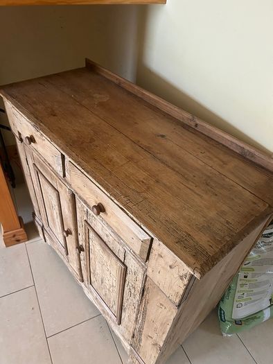 Antique pine dresser