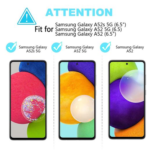 For Samsung Galaxy A52s 5G Tempered Glass Screen Protector Saver Cover New - FHT15SMTG