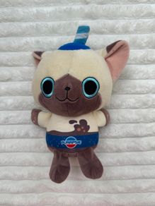 Funko Plushies: Soda Kats Purrpsie Plush Stuffed Animal Soda Pop 7" Used Please see pictutres
