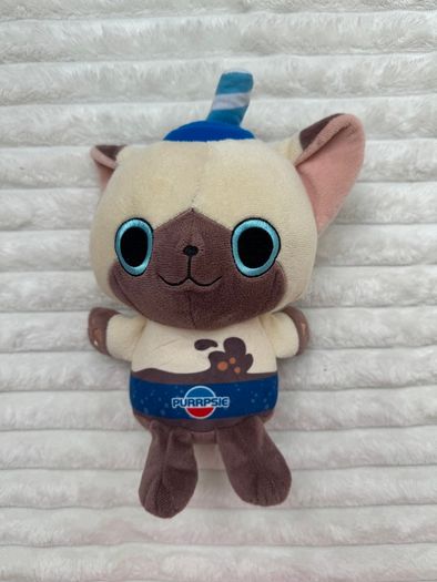 Funko Plushies: Soda Kats Purrpsie Plush Stuffed Animal Soda Pop 7" Used Please see pictutres