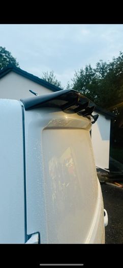 Ford transit custom rear spoiler for 2024 on