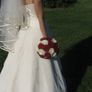 Custom made embroidered Wedding Dress  and accessories UK 8 Image 5