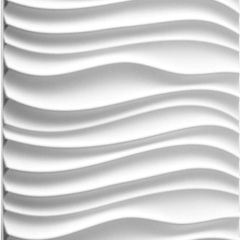 Wall Decor - Eco Friendly 3D Wall Panels / 3D Decorative Wall Tiles - Dutch Design - 100 Percent Natural 3D Wallpaper  50x50 cm  12 Panels