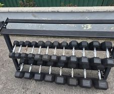 3 tier dumbbell rack