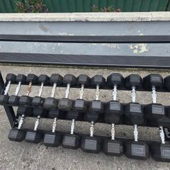 3 tier dumbbell rack