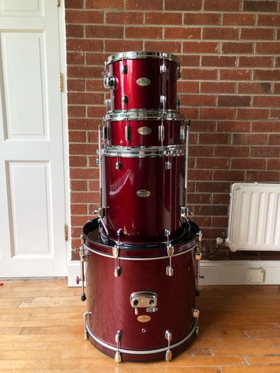 Pearl Forum Series Drum Kit w/ Hardware + Cymbals