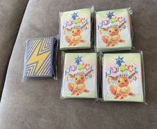 5 unopened sleeve packs pokemon
