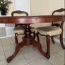 Round dining table and 6 chairs Image 7