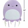 Squishmallows 12"  Anni - Purple Jellyfish Plush Image 3