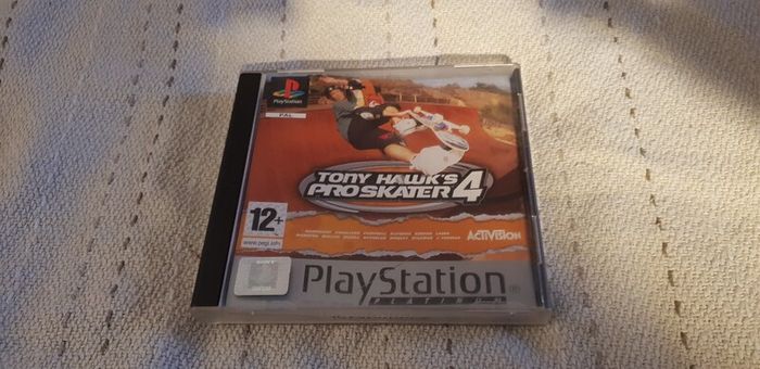 Now on  Hold for a BUYER  Tony Hawk Pro Skater 4 Platinum Top PS1 Game For Sale Here