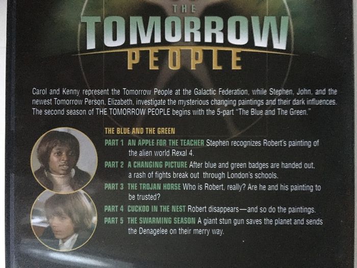 The Tomorrow People (Complete Series 1-8) 1973 - 1979 [DVD TV Boxsets] Region 1