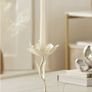 Silver Flower Candlestick Image 2